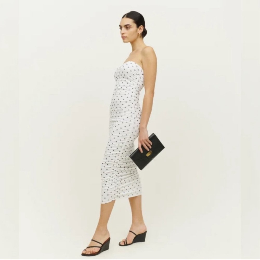 Reformation Strapless Dress